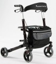 rollator excelcare travel macadamia brown