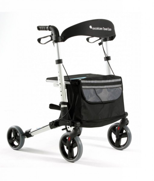 rollator excelcare travel white